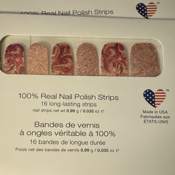 Retired Color Street Glitter, Leopard, and Red Nail Strips - Picture 4 of 9